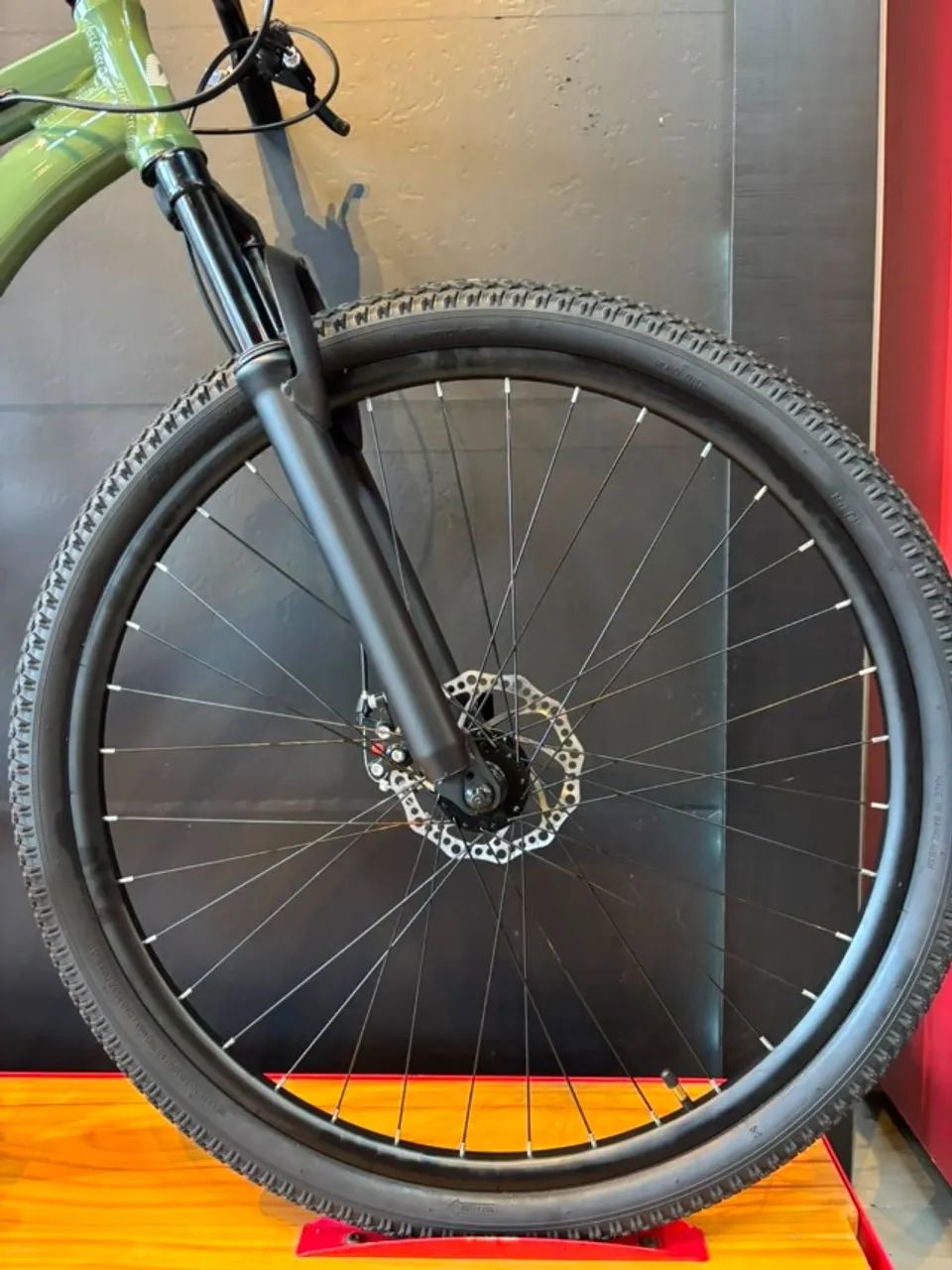Bicicleta Aro 29 Veloforce Vector 21v Verde MTB - Foto 5