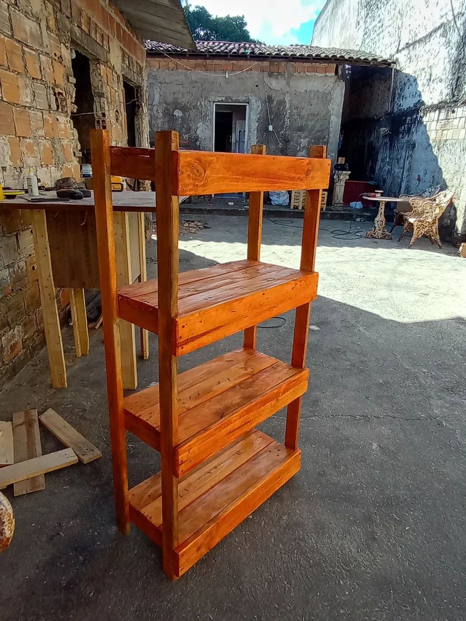 Estante em paletes  - Foto 2