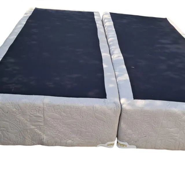 Camas Queen Bipartidas (Base + Colchão) - R$ 1.299 - Foto 3