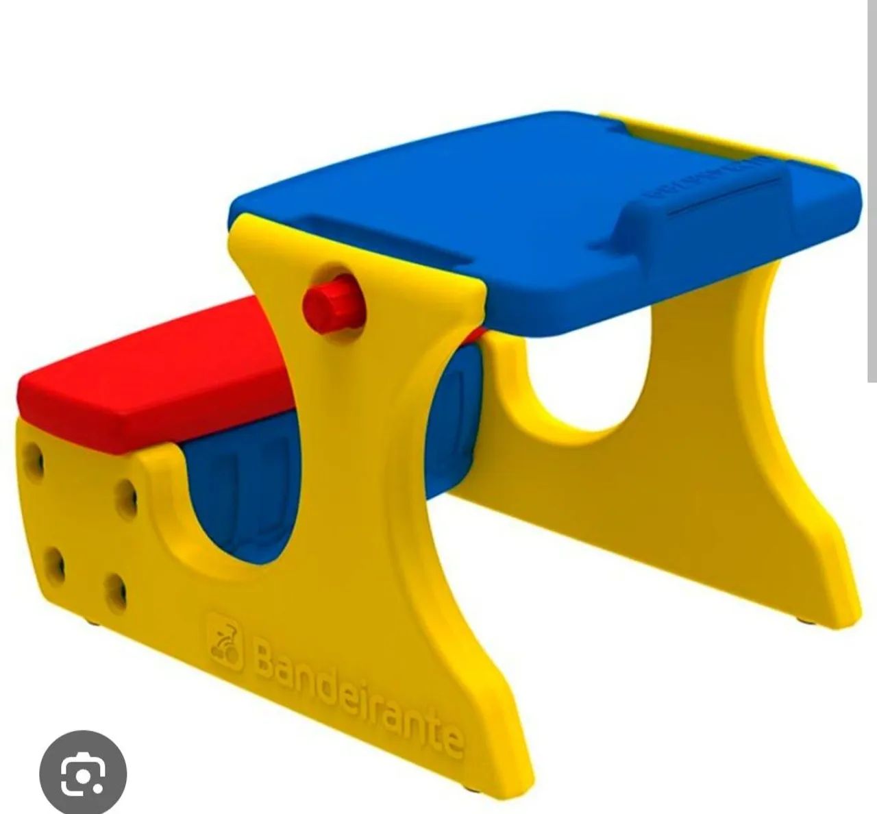 Mesa infantil com baú - Foto 2