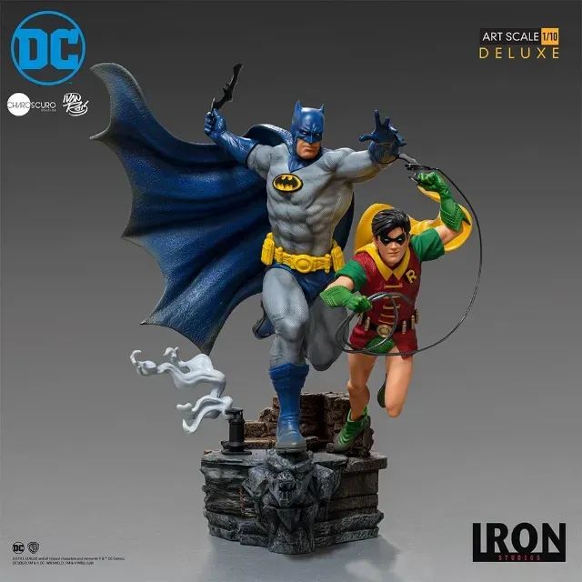 Batman e Robin DC Iron Studios 1/10 Ivan Reis - Foto 5