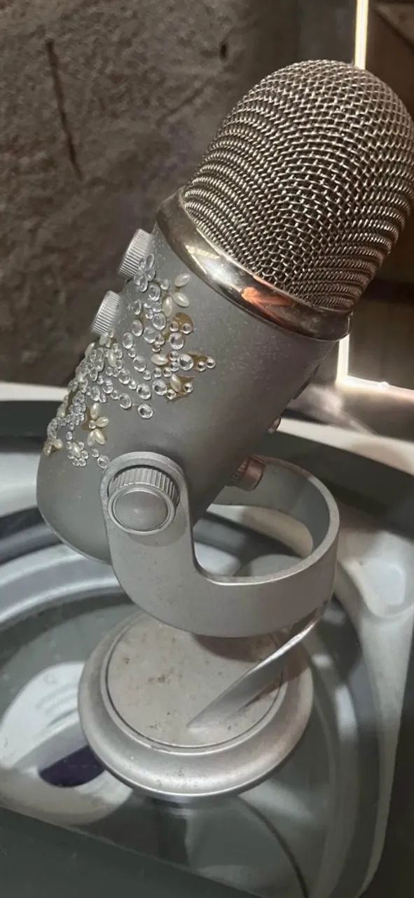 Microfone condensador Blue Yeti - Foto 2