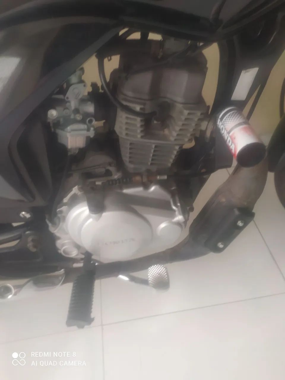 Fan 125 com partida - Foto 3