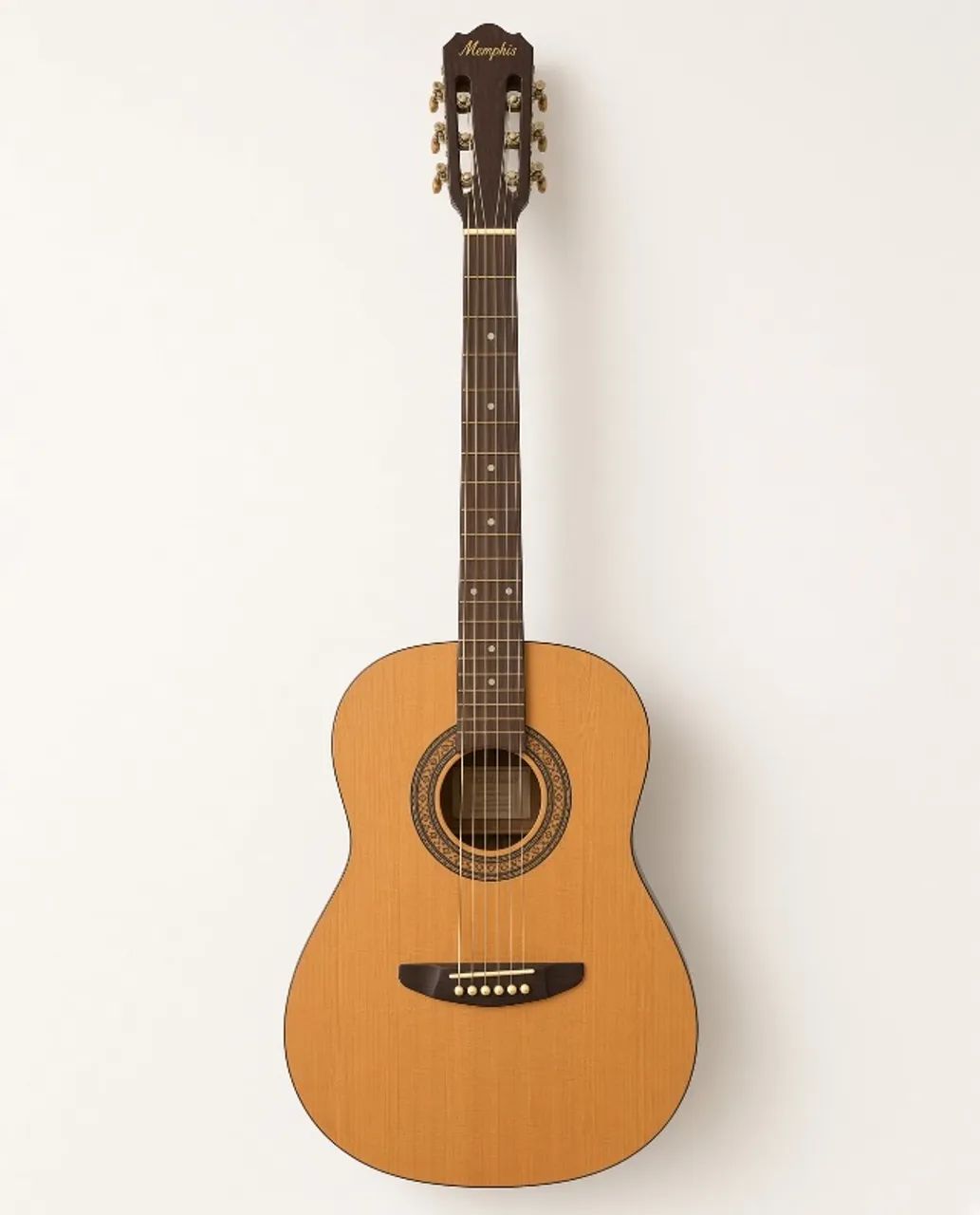 Violão Memphis aço natural + capa - Foto 2