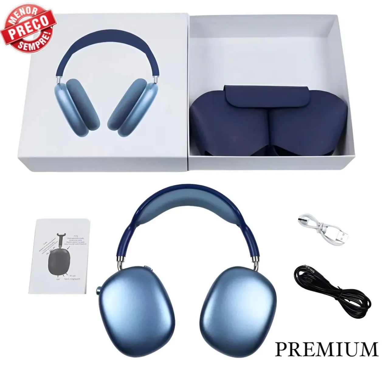 Fone de ouvido p9 S/Fio Premium 