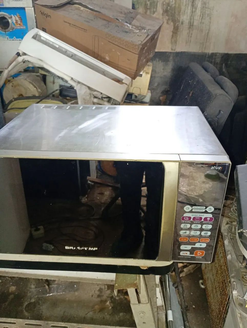 Microondas 34lt Brastemp 