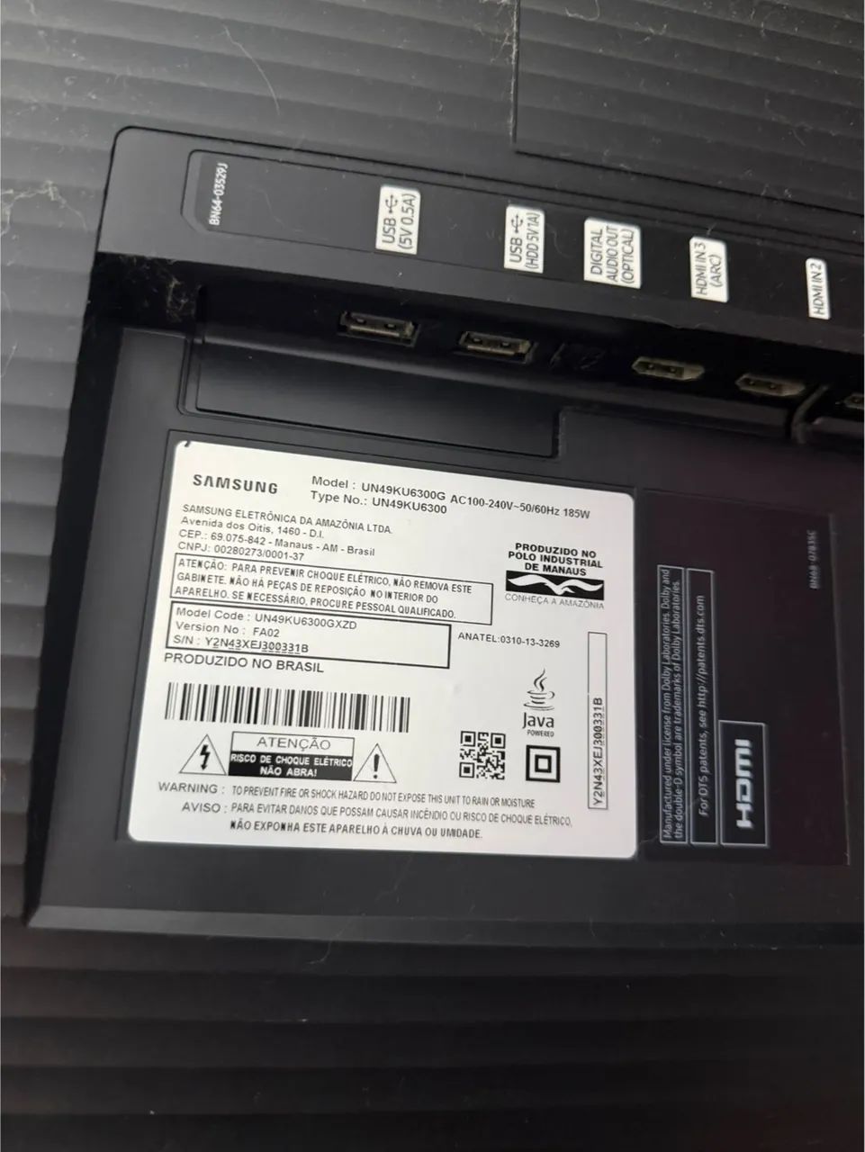 TV Samsung Smart 4K 49? UN49KU6300G  - Foto 2