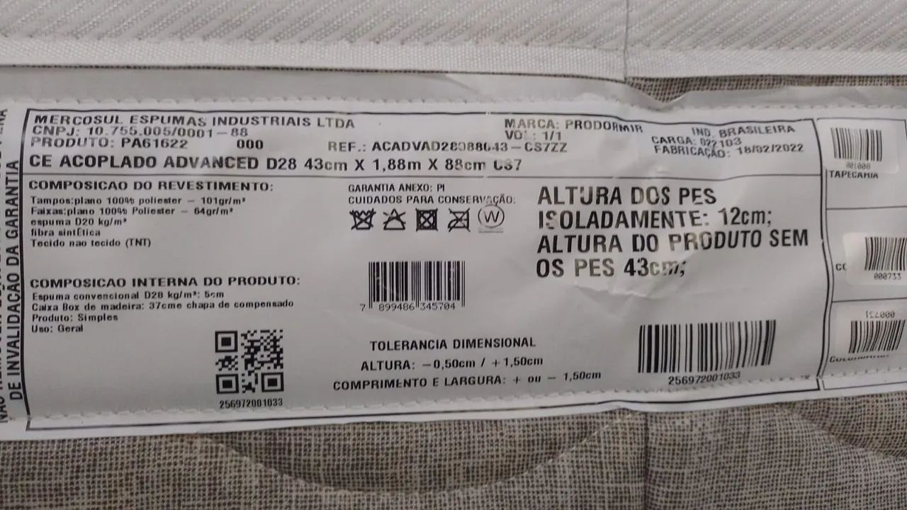 Cama box conjugada solteiro