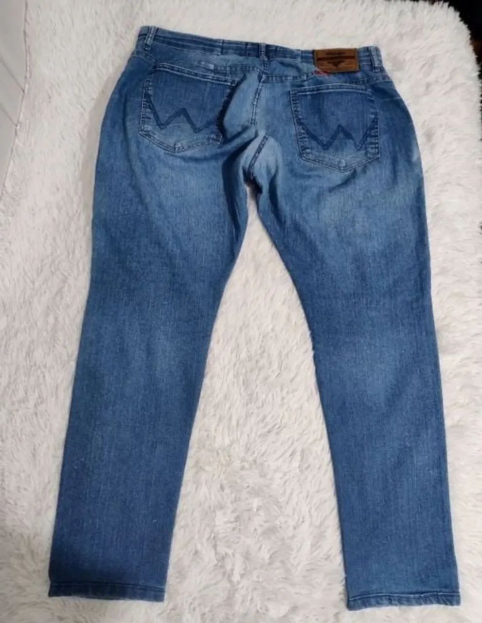 Calça Wrangler Masculina Plus Size GG - Foto 3