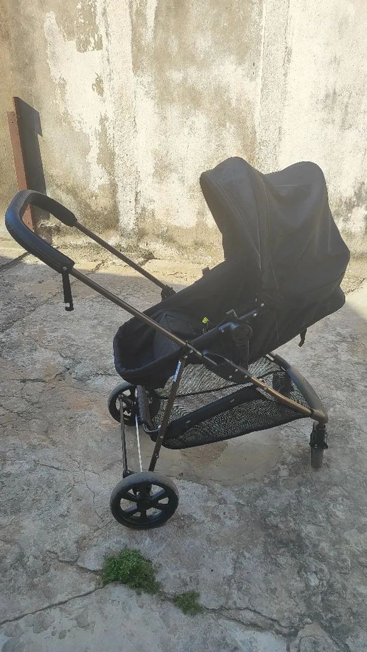 Kit carrinho Galzerano com bebê conforto  - Foto 3