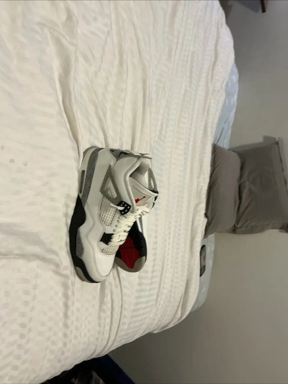 Jordan 4 Retro OG WHITE cement - Foto 4