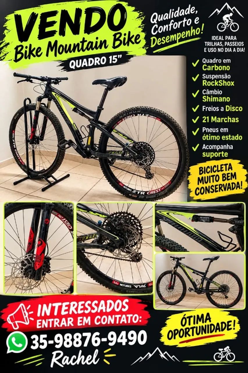 Bicicleta Specialized full suspension