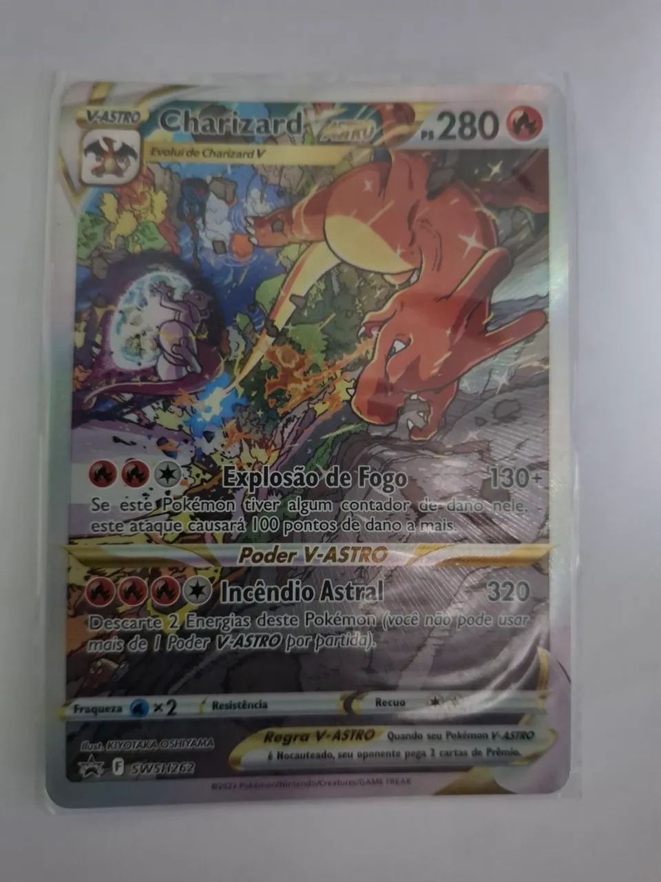 Charizard V Astro Carta Pokemon Ultra Rara