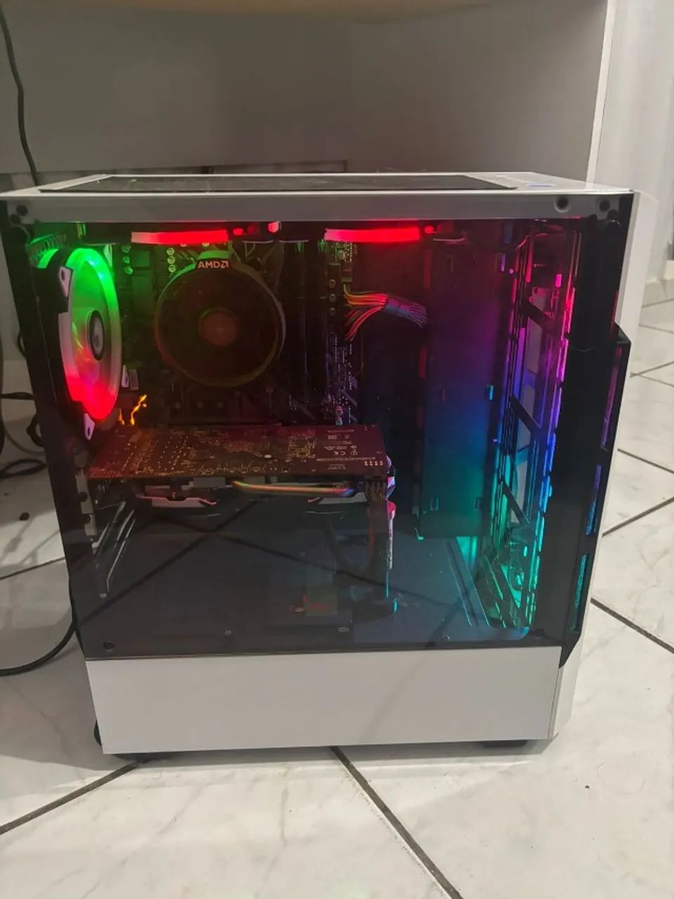 PC Gamer Ryzen 5 + RX 570 4GB + 16GB RAM