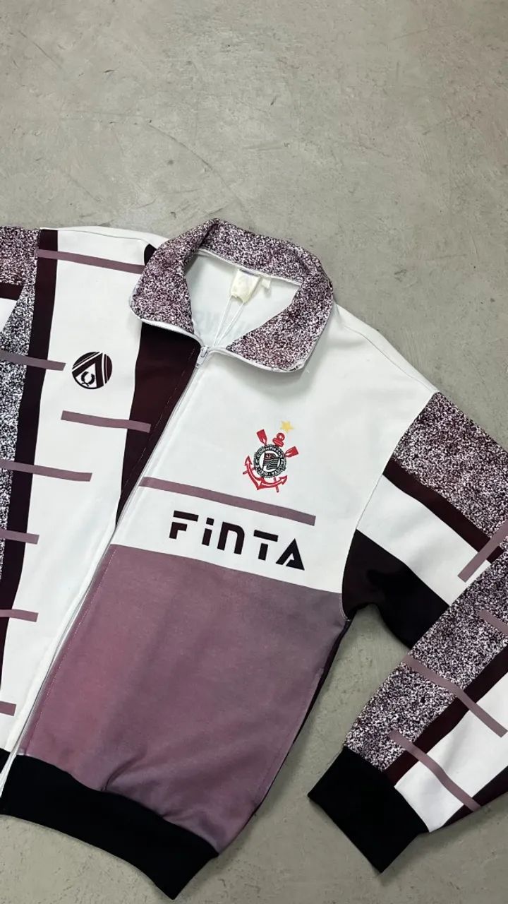 Jaqueta Corinthians 1991 a 1993 - Bem conversada!!  - Foto 2