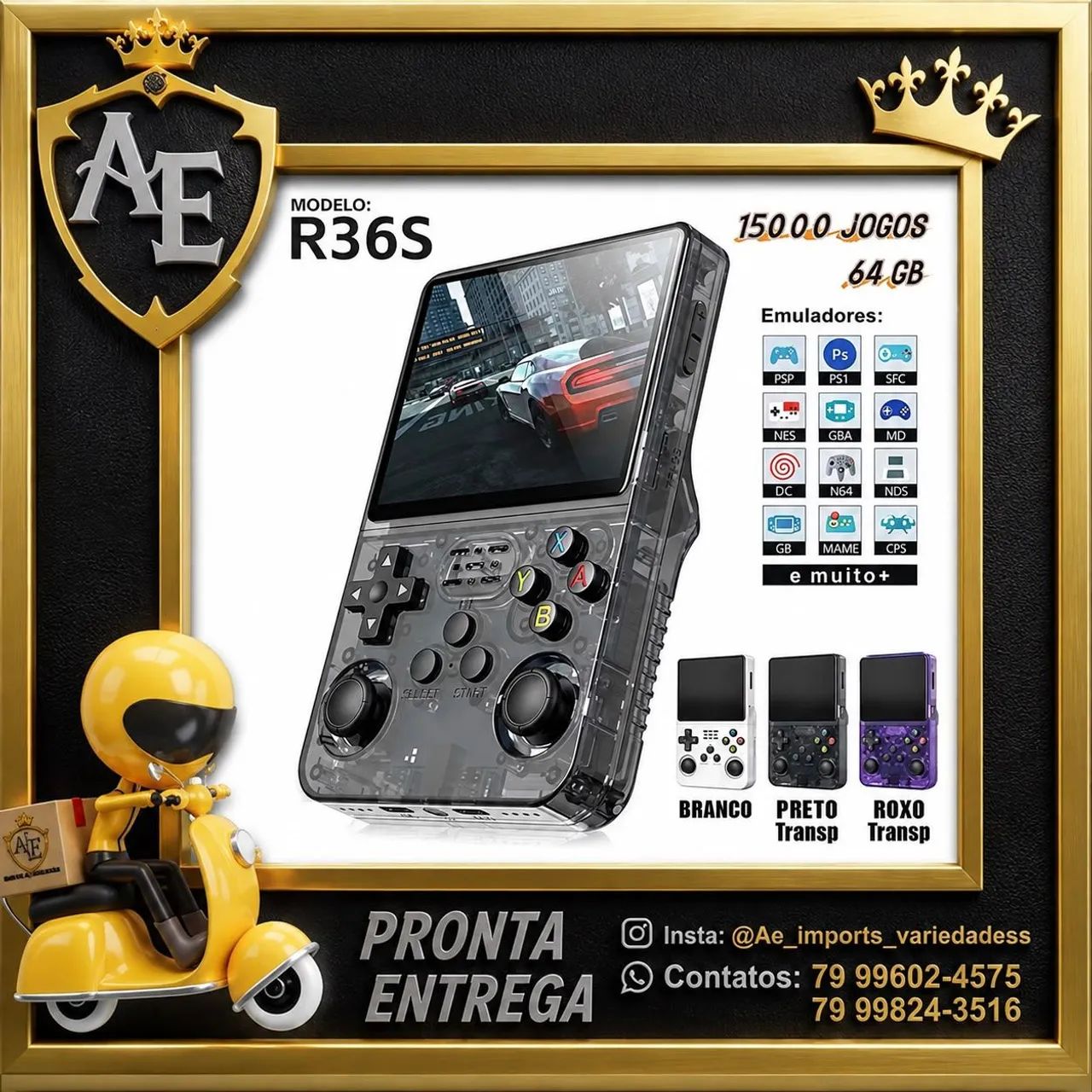 Game portátil R36s