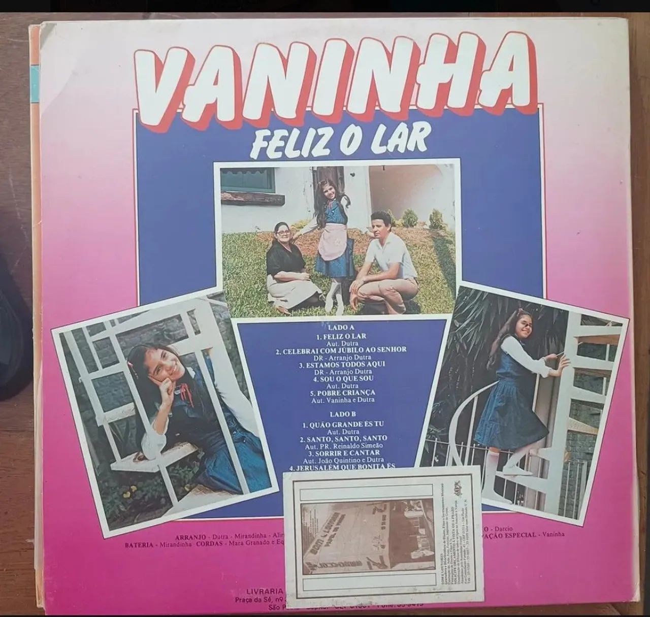 LP Vaninha Feliz o Lar  - Foto 2