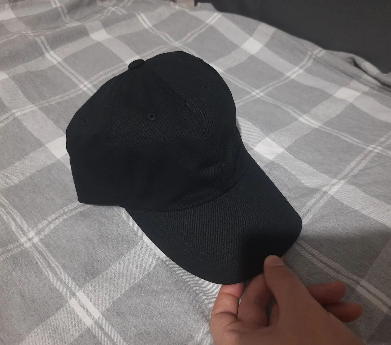 Boné Flexfit Dad Hat Preto Original.
