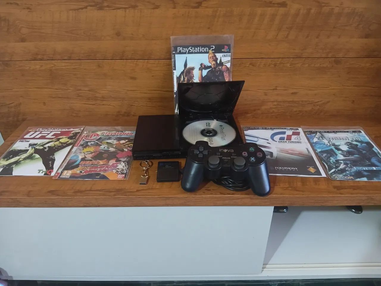  PS2 SLIM COMPLETO - TUDO FUNCIONANDO! - Foto 5