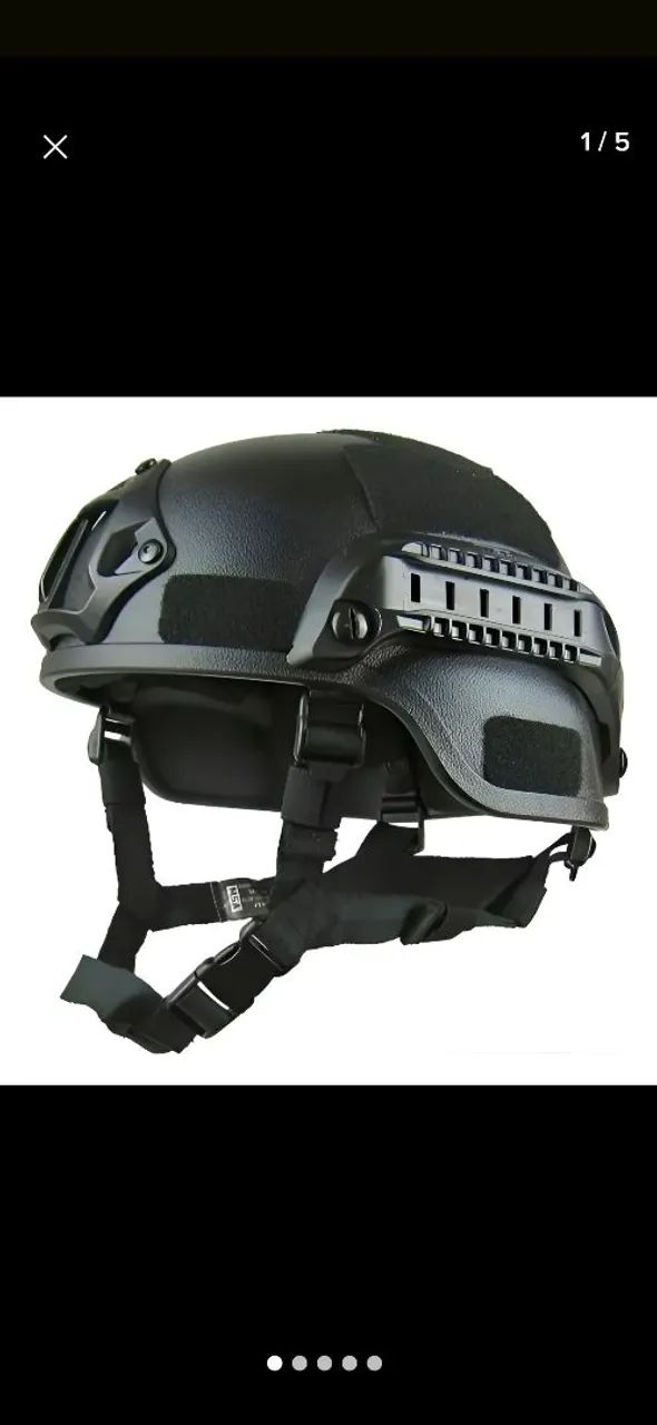 CAPACETE MICH 2000, COR PRETO