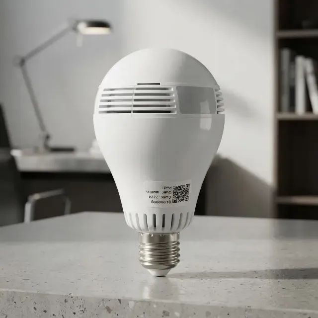 camera lampada 