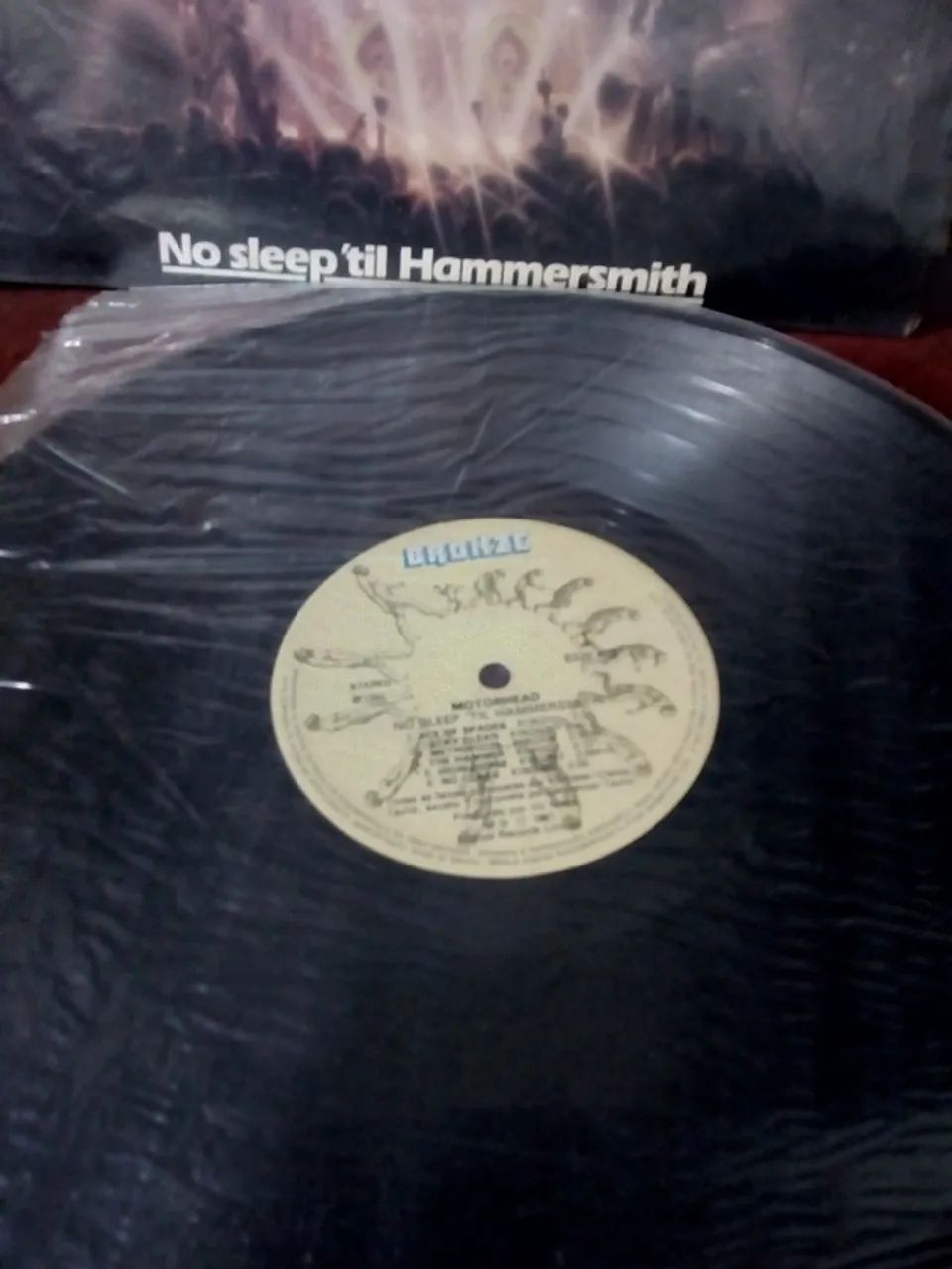 LP Motorhead No Sleep til Hammersmith disco de vinil - Foto 4