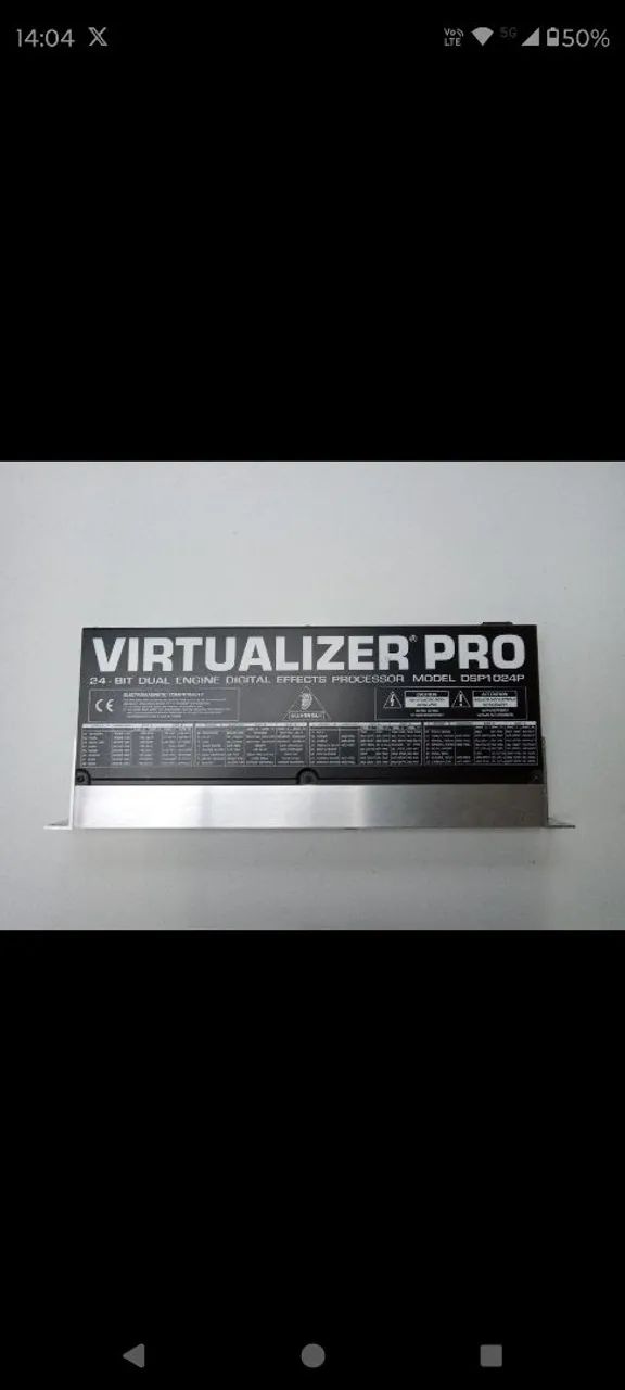 Processador Behringer Virtualizer Dsp - Foto 2