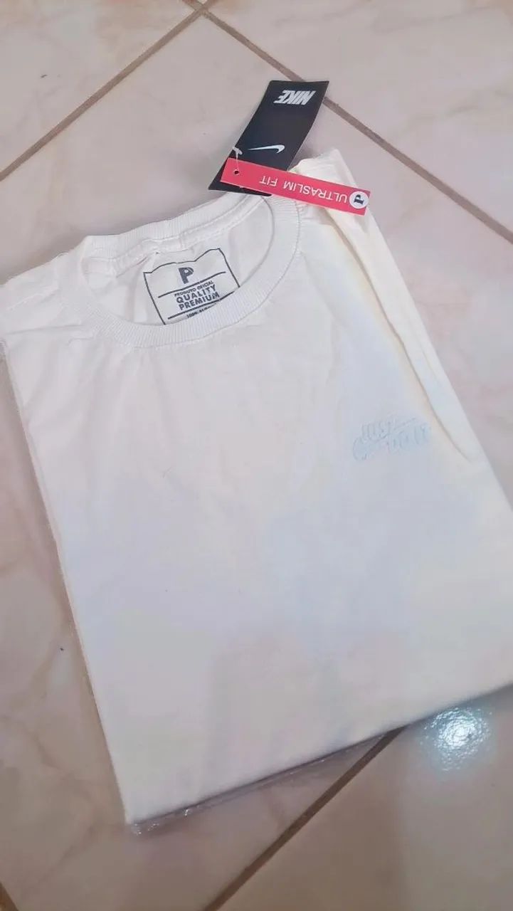 Camisa masculina 100% algodão 