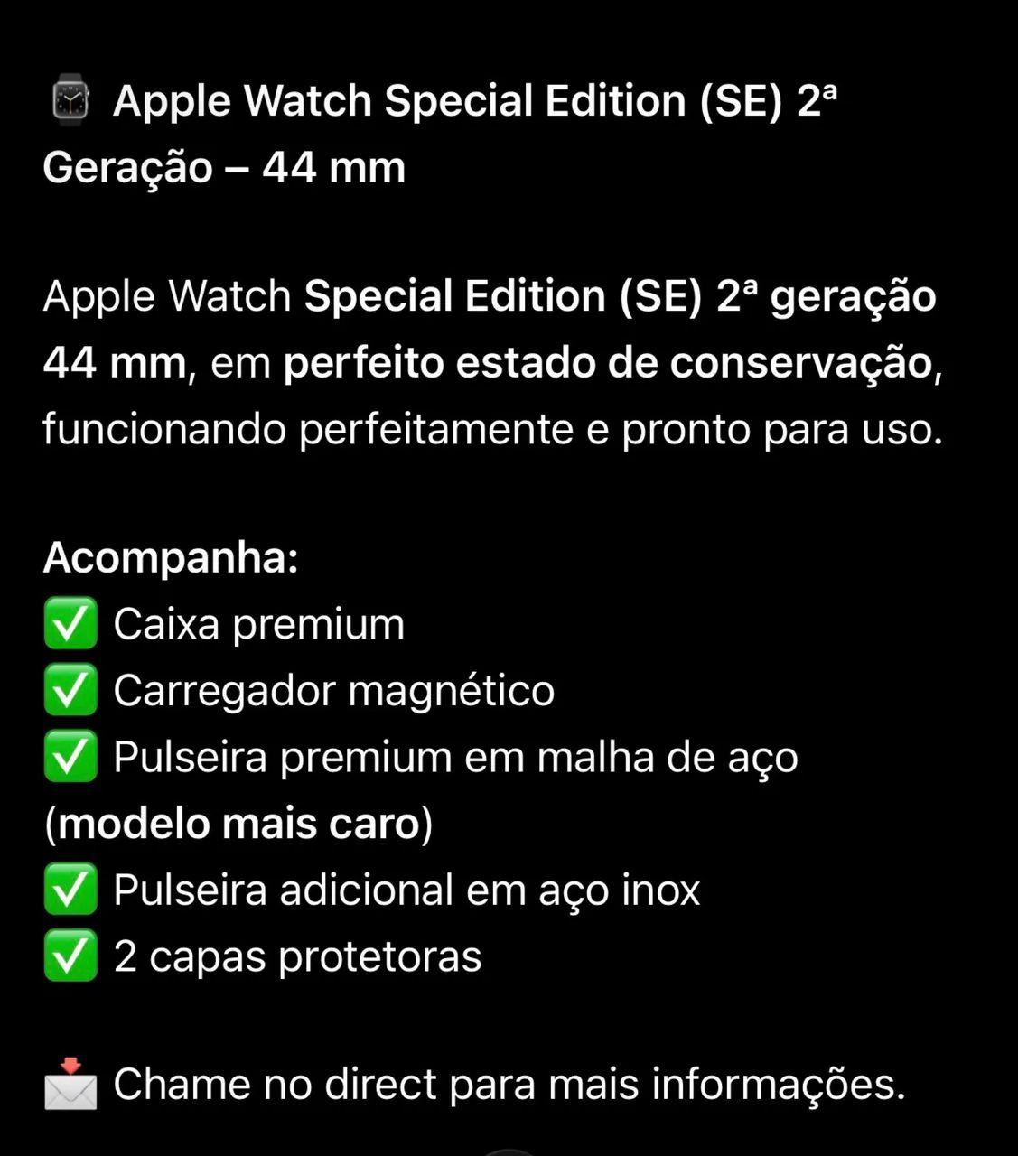 Apple Watch SE (Special Edition) - Foto 4