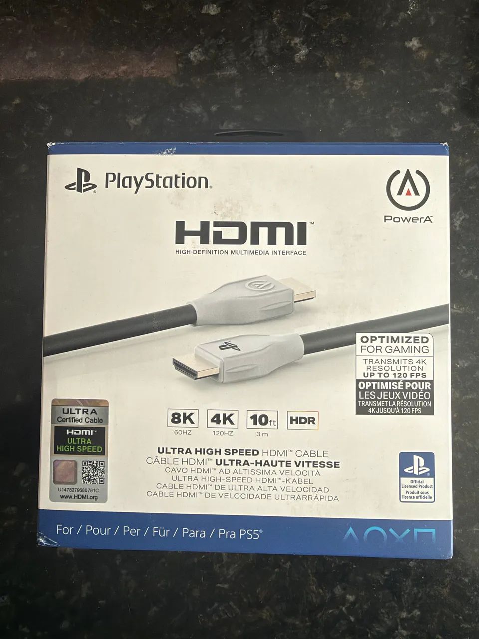 Cabo hdmi premium powerA ps5