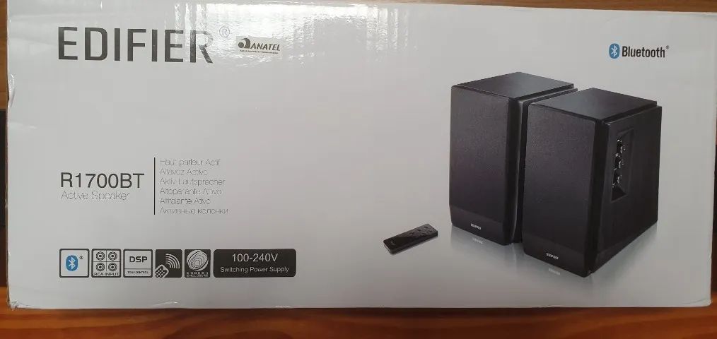 Monitor de Áudio EDIFIER R1700BT na caixa Zerado