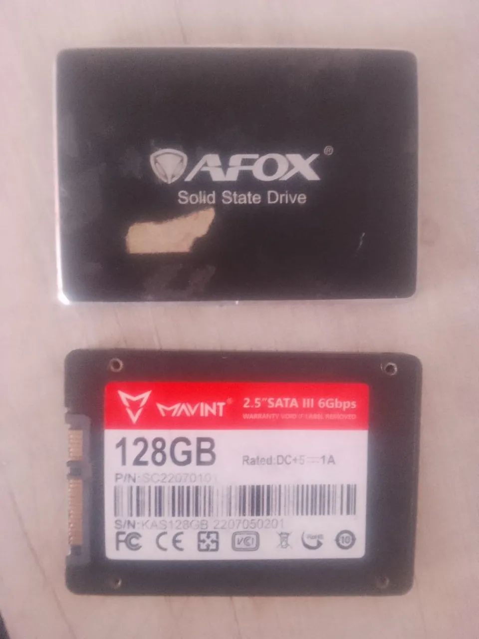 HD SSD 250 e 128