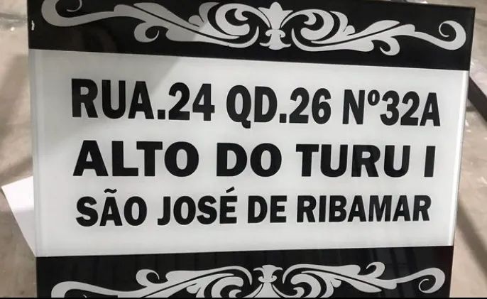 PLACAS DE ENDEREÇO  - Foto 4