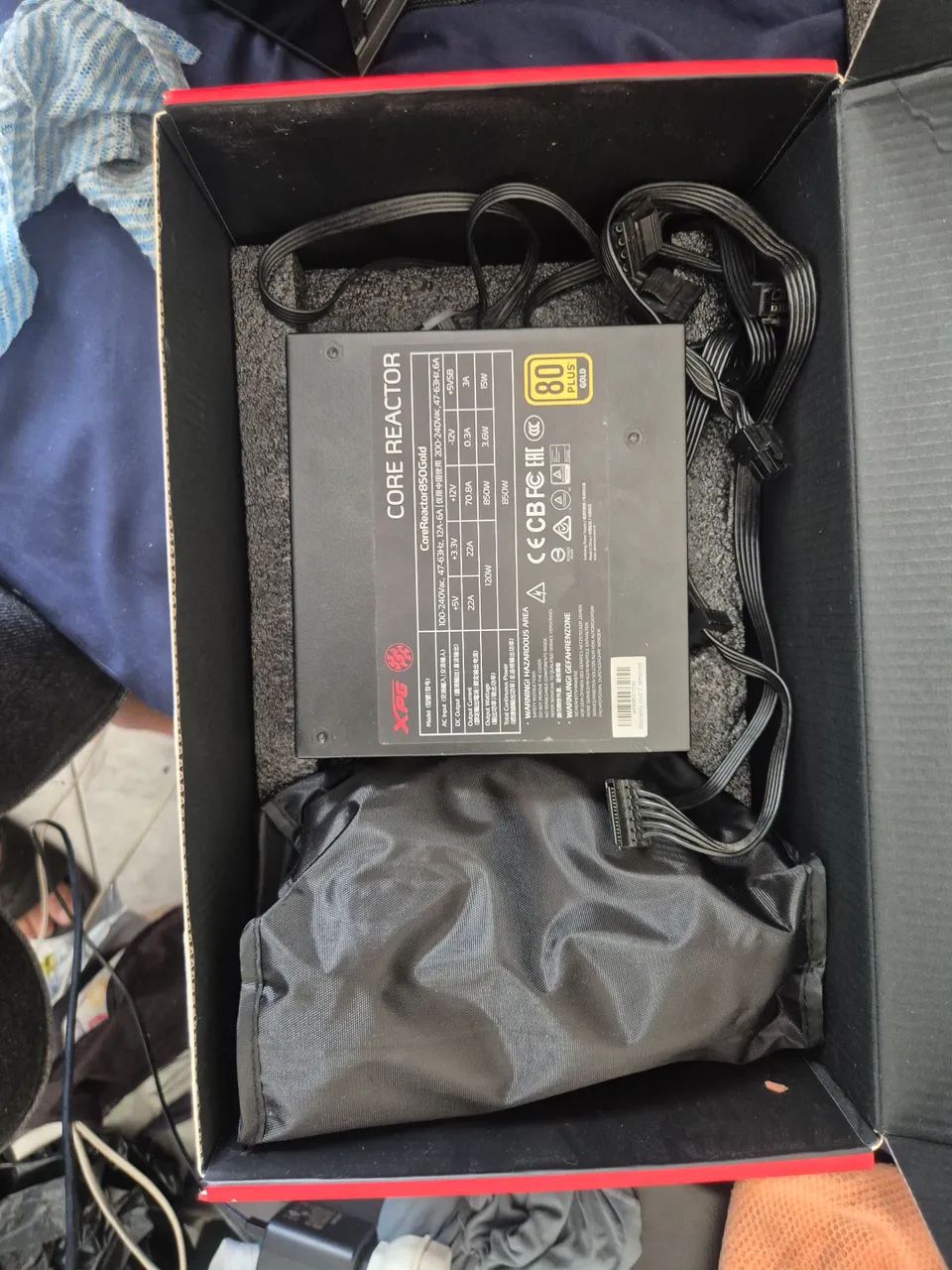 Fonte reactor 850w 80plus  - Foto 2