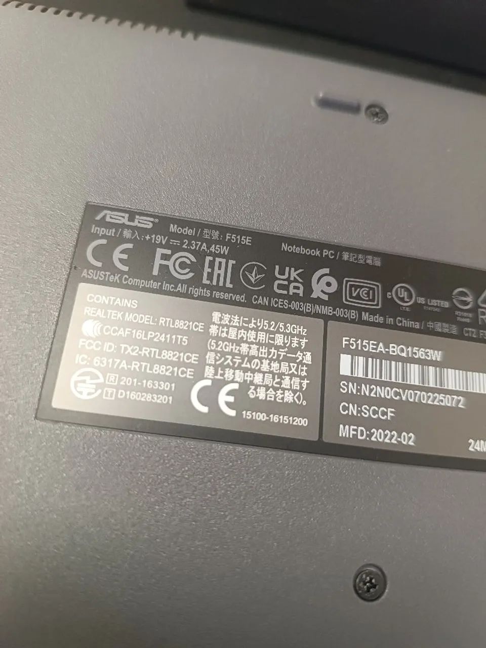 Notebook Asus Vivobook F515E - Foto 3