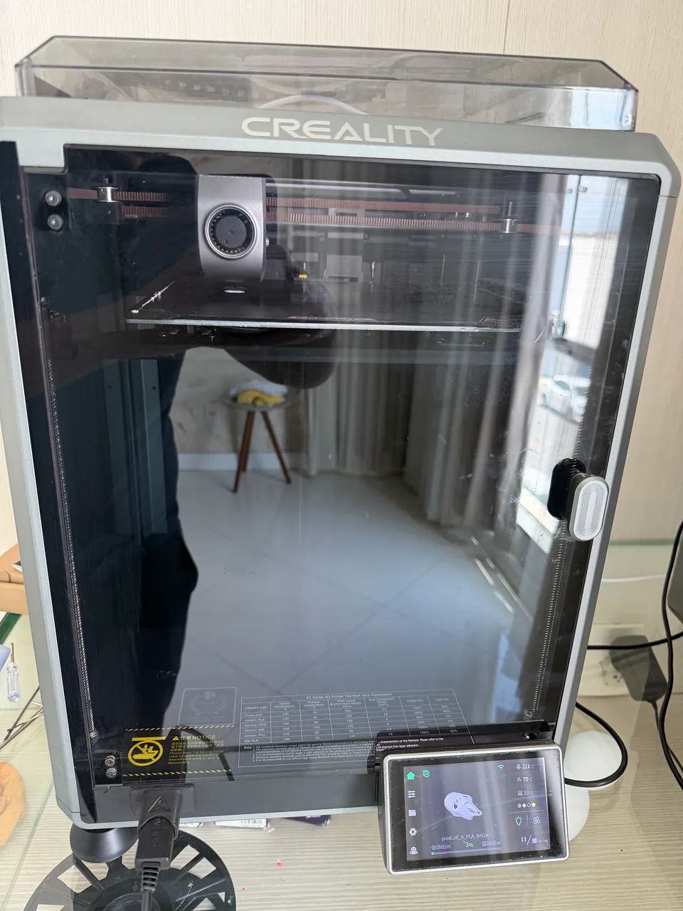 Impressora 3d creality k1  com cfs  - Foto 2