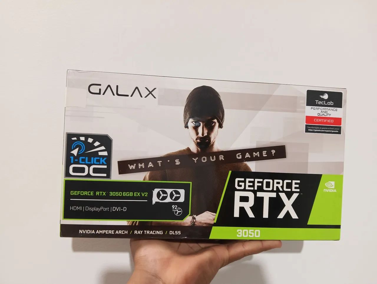 Placa de vídeo RTX3050