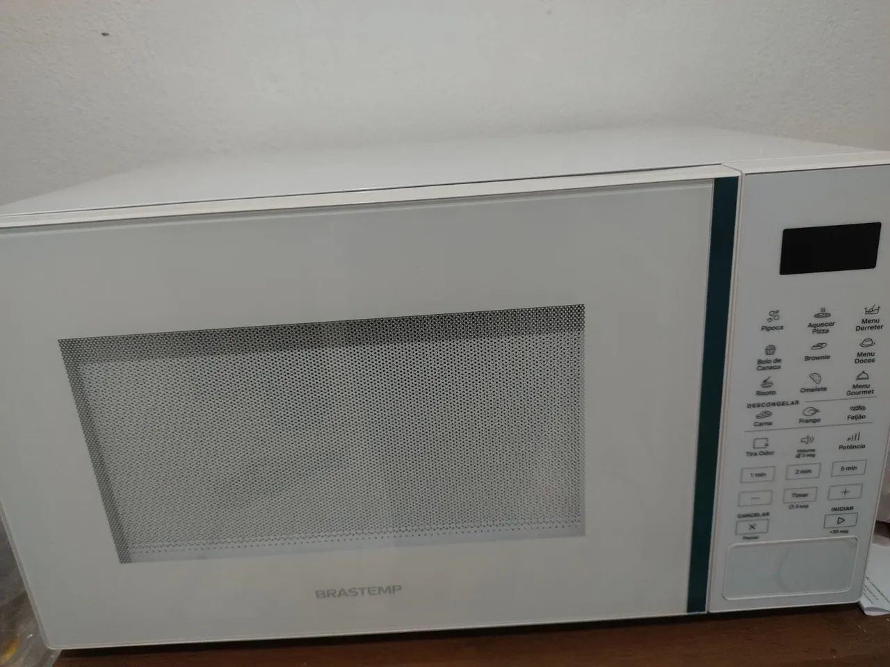 Microondas Brastemp branco 38 litros  - Foto 2