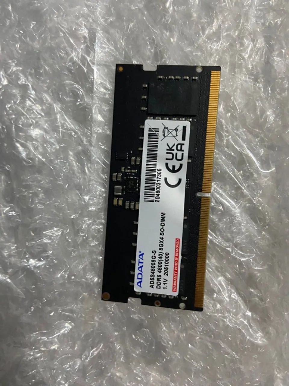 Memória RAM notebook Adata ddr5 8 gb 4800mhz - Foto 3