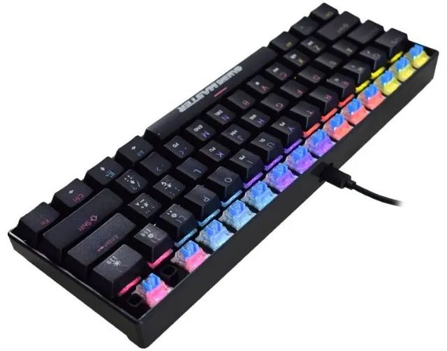 Teclado Mecânico 60% Switch Blue Spectra Fury Kbl88 *ENTREGA GRÁTIS* - Foto 6