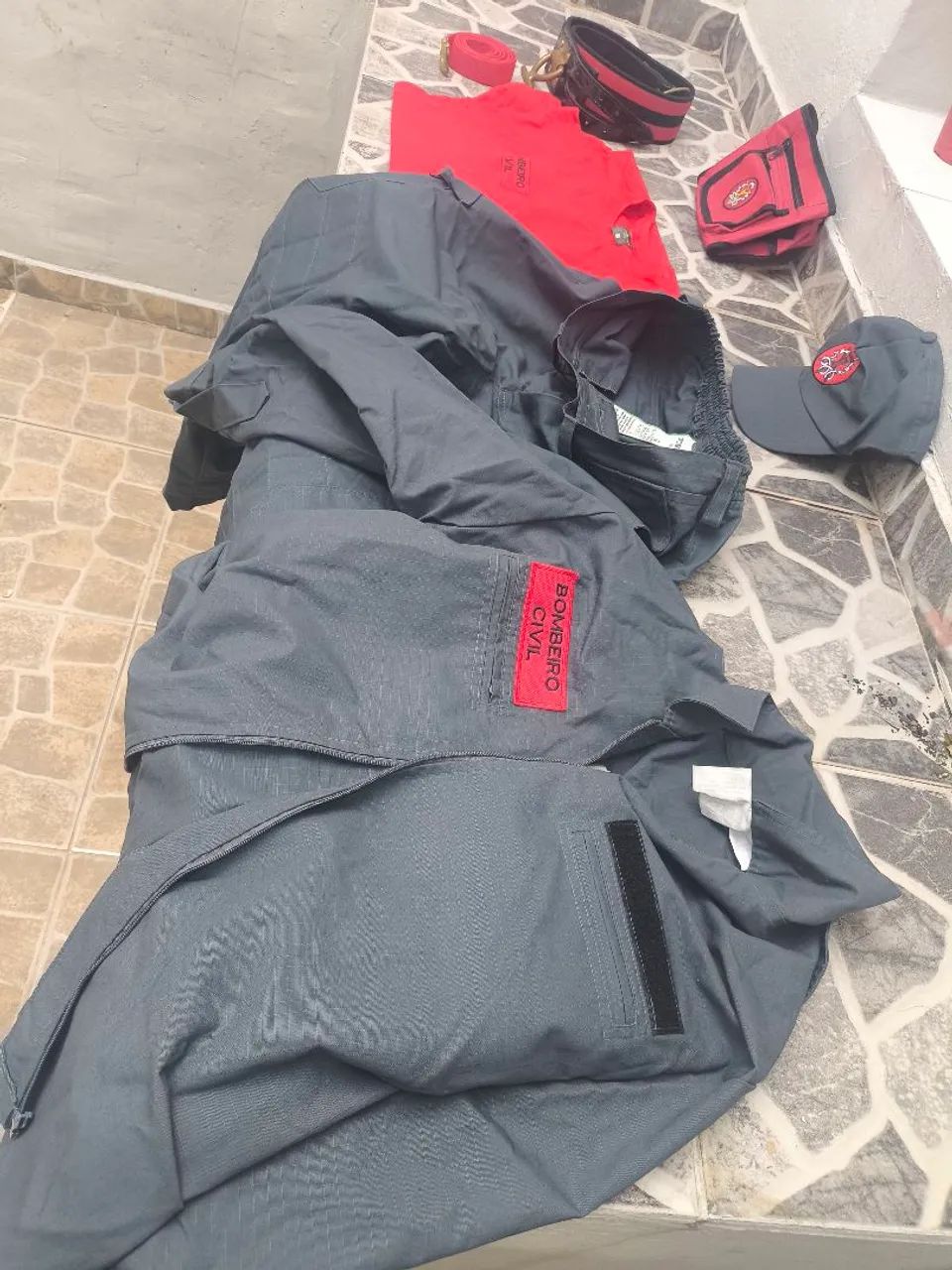 Farda completa bombeiro civil 