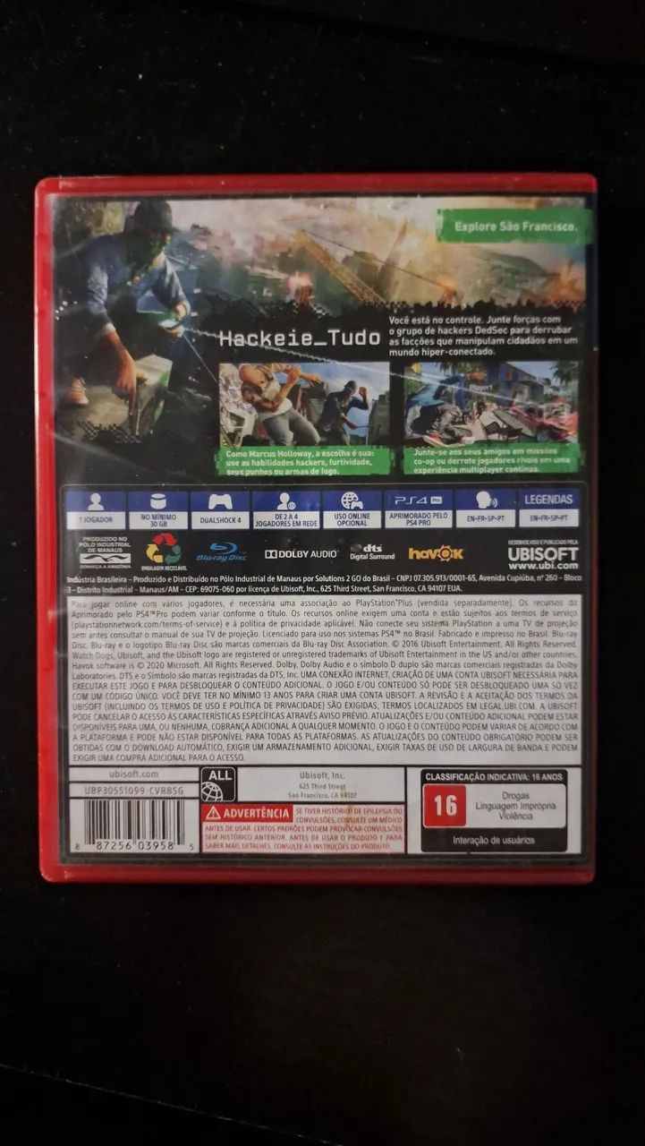 Watch dogs 2 - PS4 - Foto 2