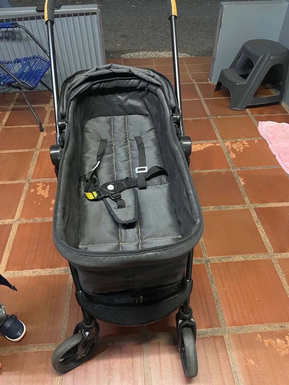 Carrinho + bebê conforto Galzerano - Foto 4