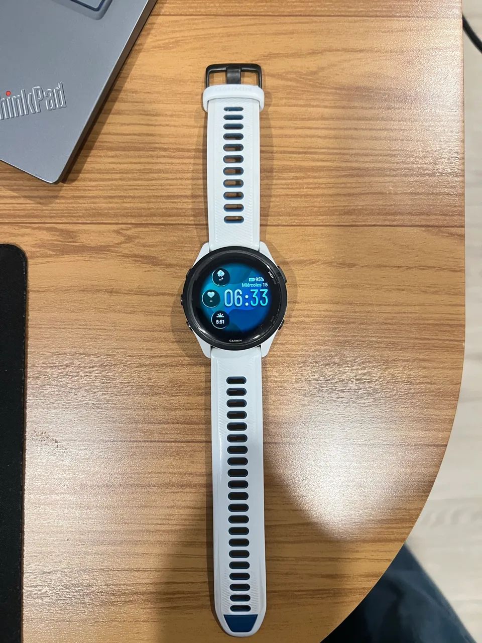 Garmin Forerunner 265 46mm AMOLED - Como Novo | GPS Multibanda