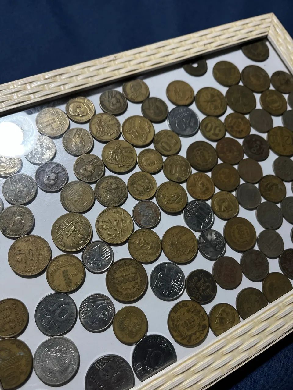Quadro decorativo - moedas antigas - Foto 2