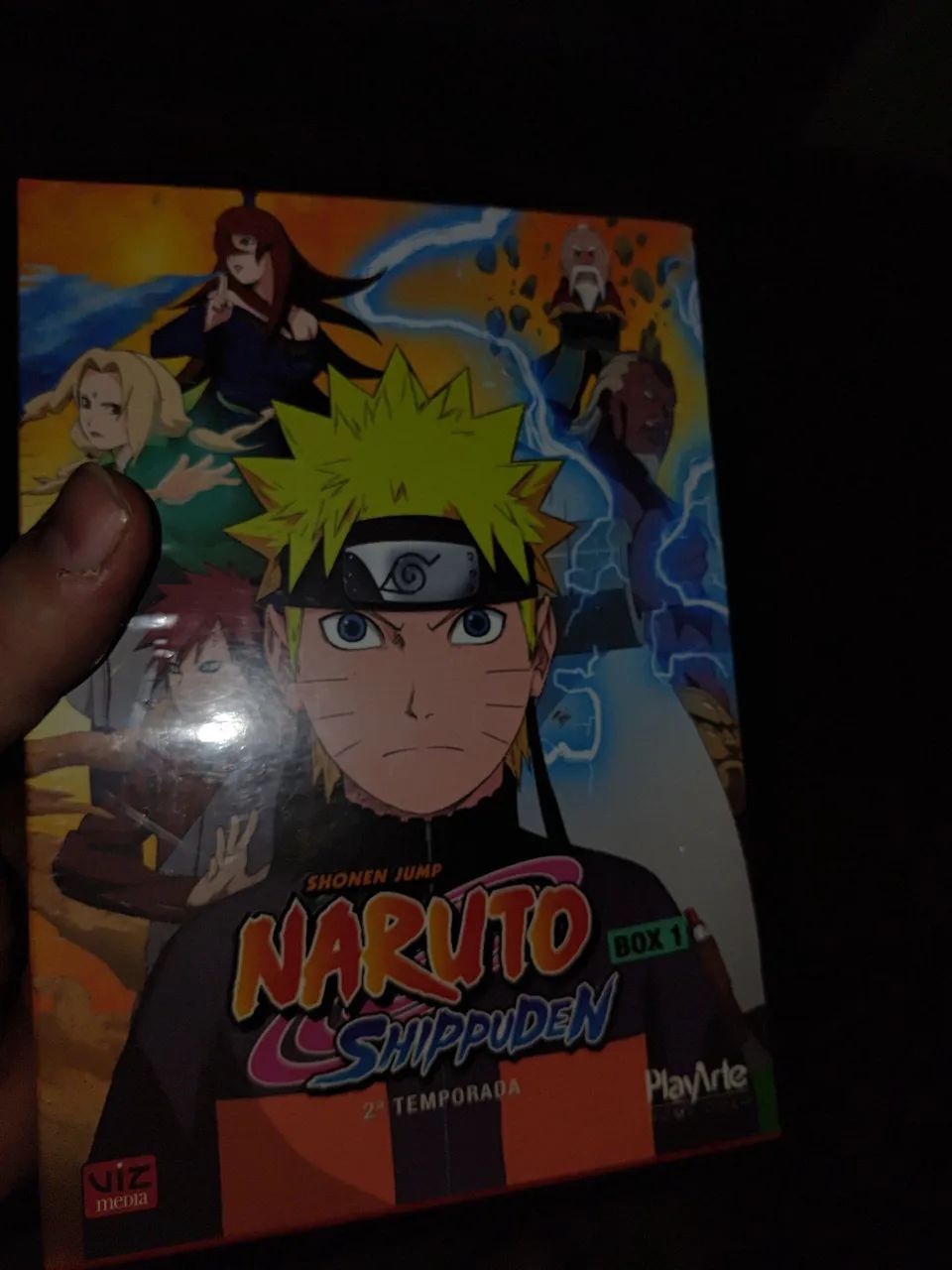 Dvd naruto 2 temporada box 1 (lacrado)