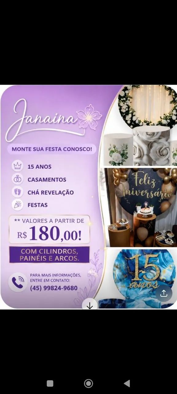 Decoração e doces - Foto 2