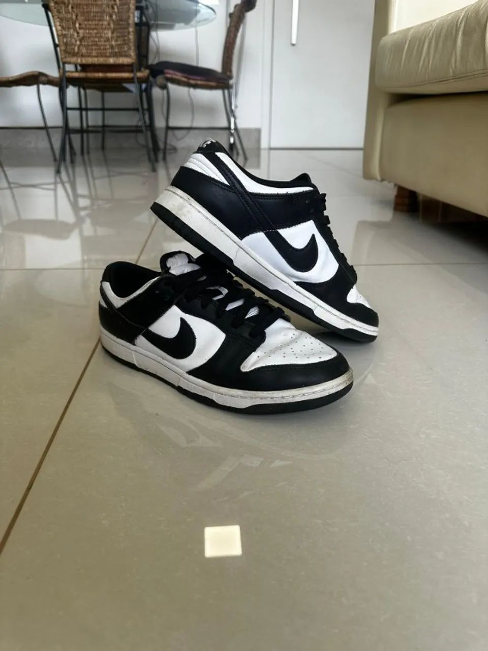 Tênis Nike Dunk Low Retro Panda Masculino (Tamanho - 41 BR)