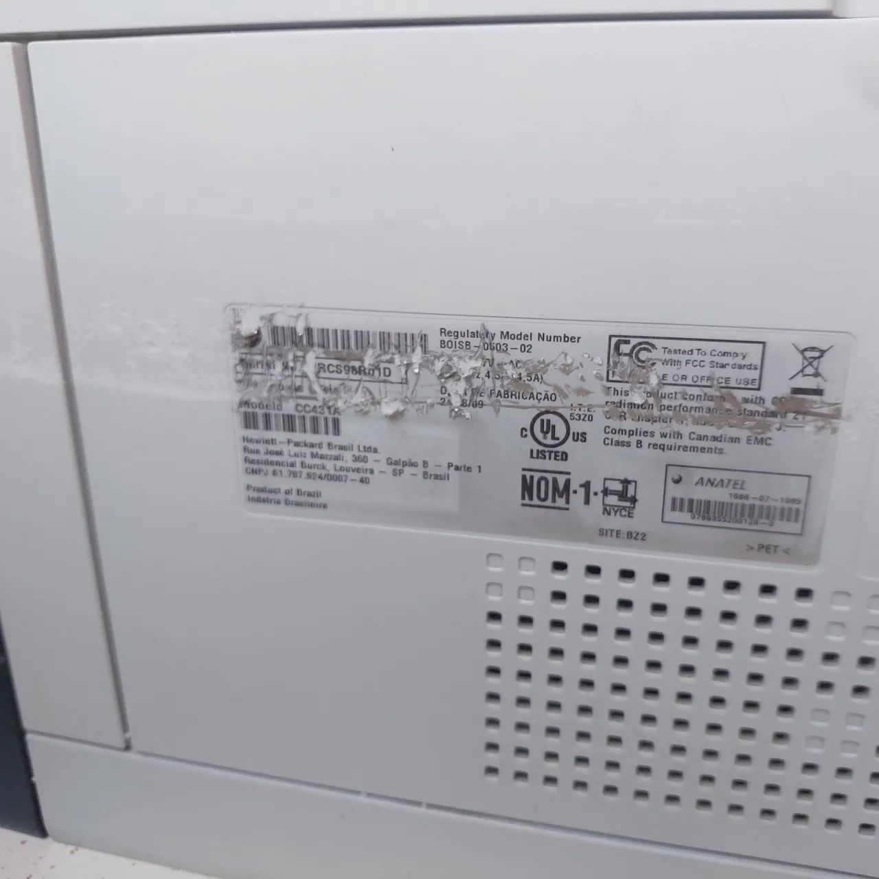 Impressora HP Laserjet CMI1312nfi MFP - Foto 2