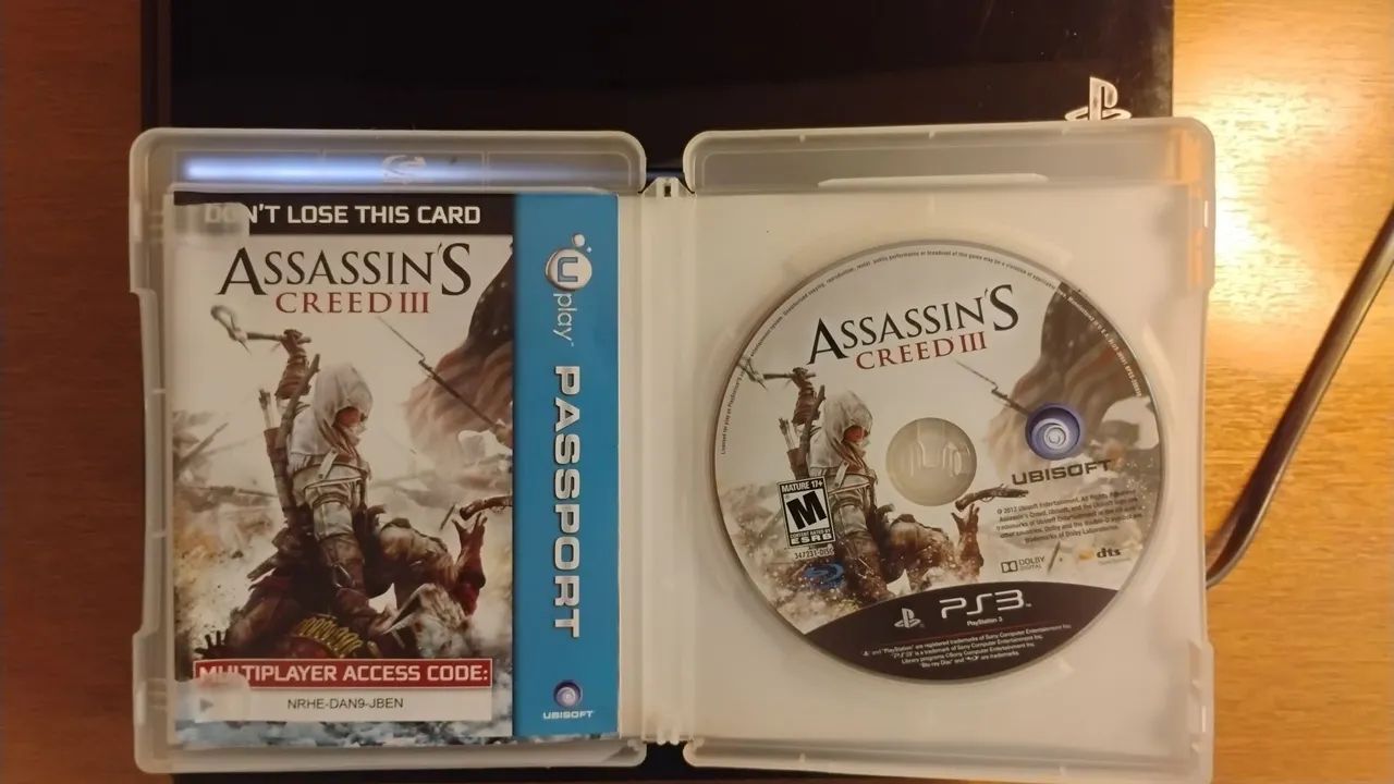 Jogo Assassins Creed 3 em mídia física usada para ps3 - Foto 3